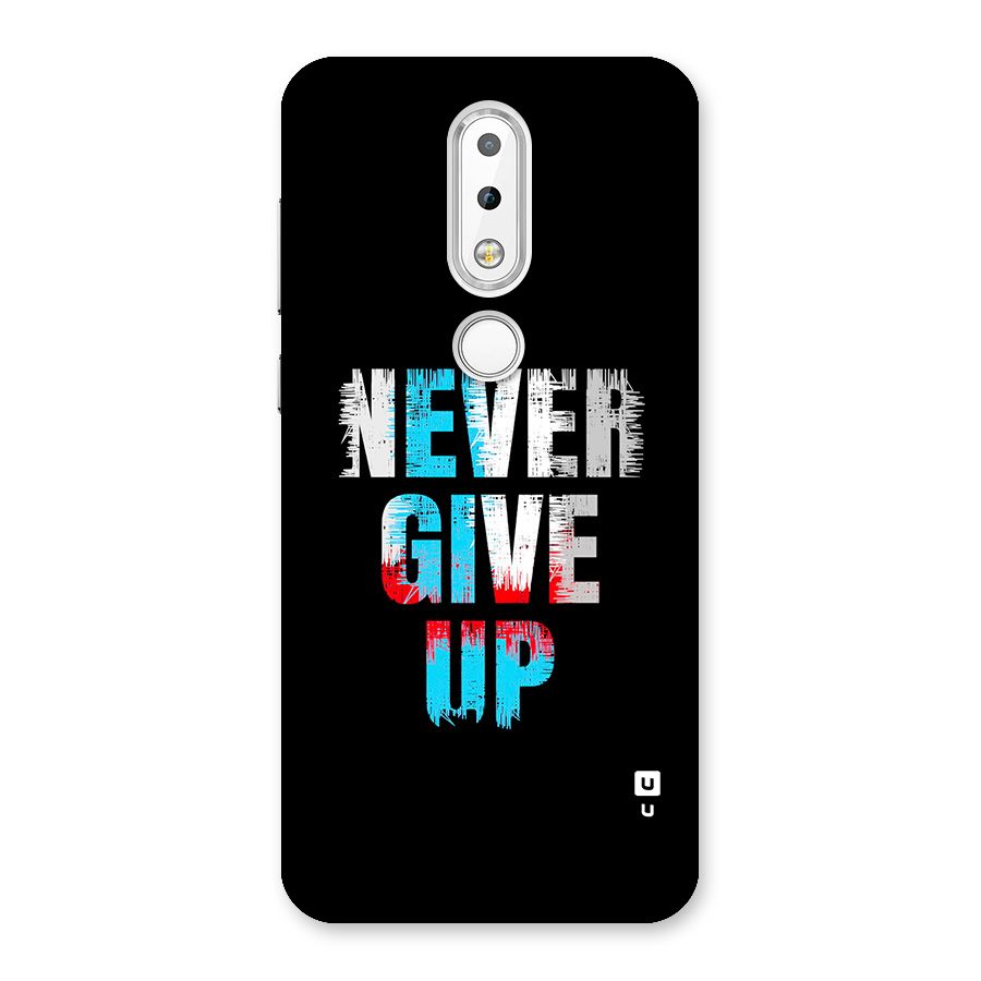 The Determined Back Case for Nokia 6.1 Plus