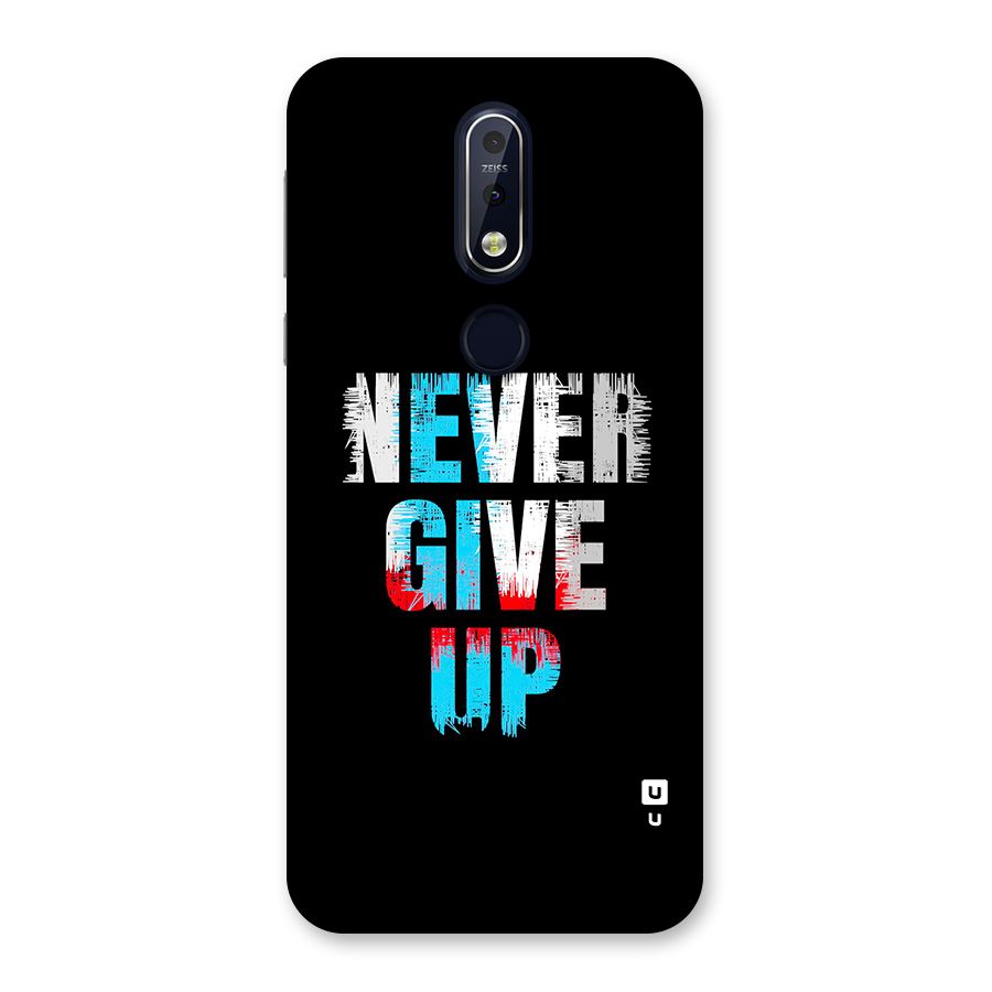 The Determined Back Case for Nokia 7.1