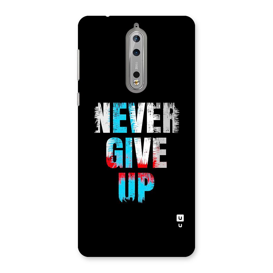 The Determined Back Case for Nokia 8