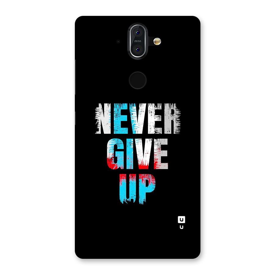 The Determined Back Case for Nokia 8 Sirocco