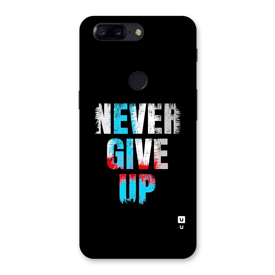 The Determined Back Case for OnePlus 5T