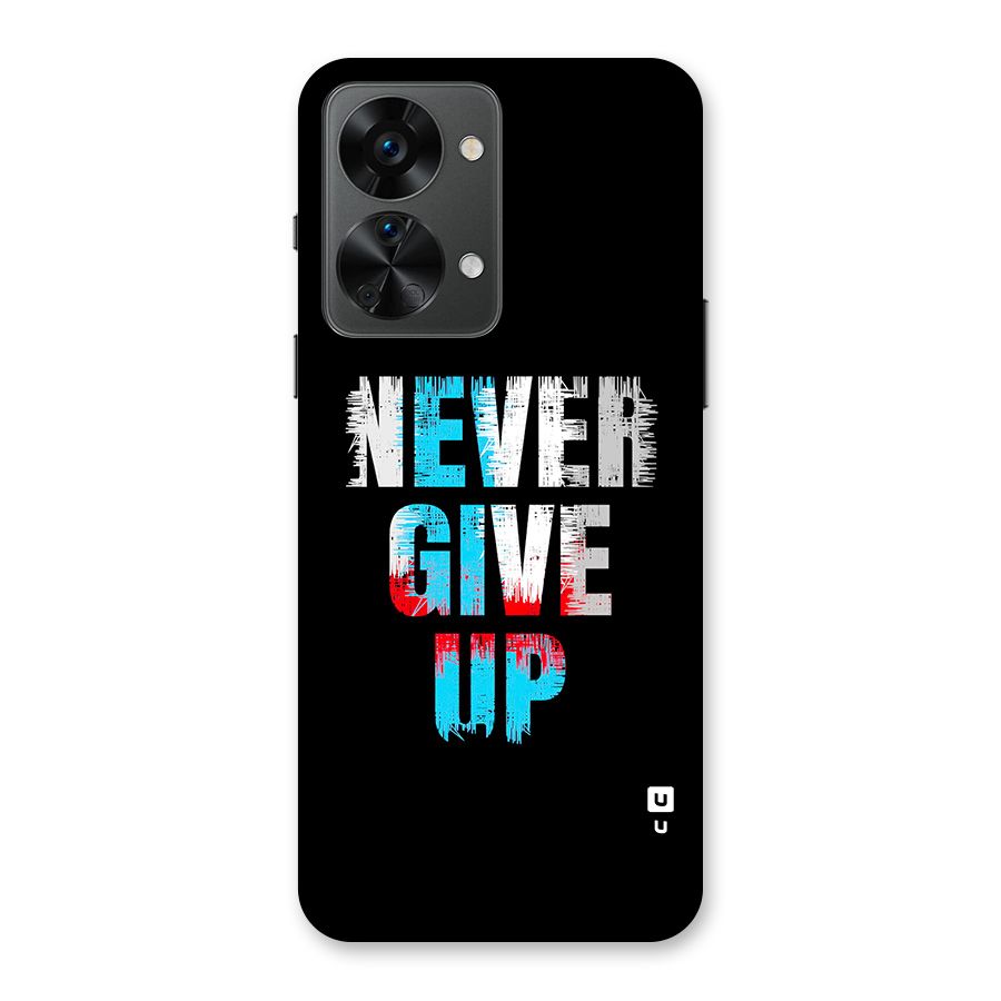 The Determined Back Case for OnePlus Nord 2T