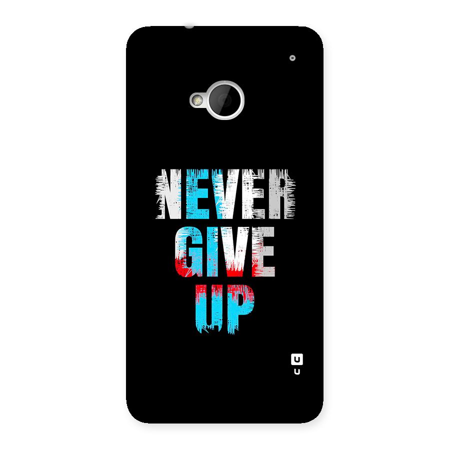 The Determined Back Case for One M7 (Single Sim)