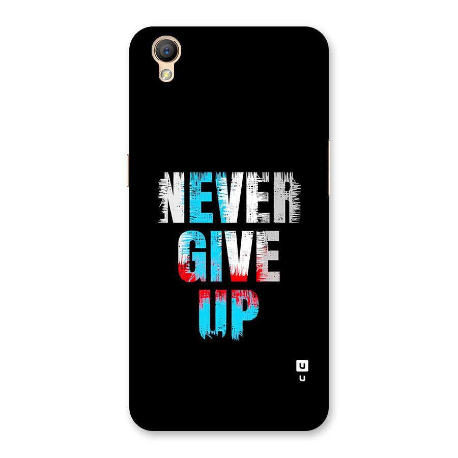 The Determined Back Case for Oppo A37