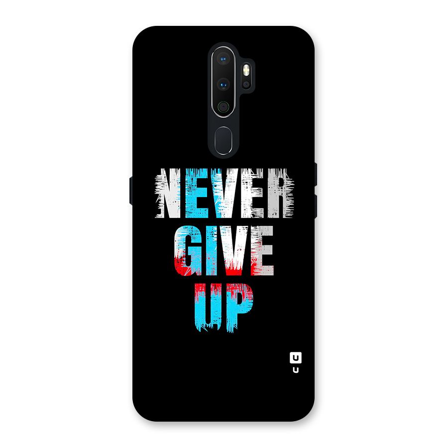The Determined Back Case for Oppo A5 (2020)