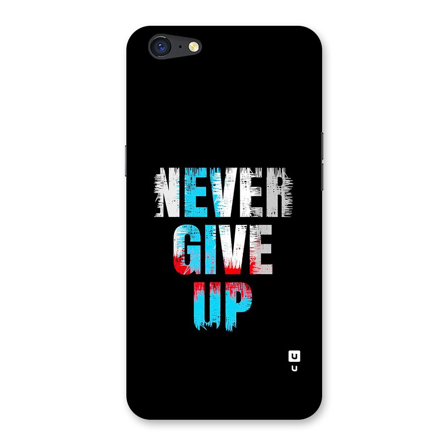 The Determined Back Case for Oppo A71