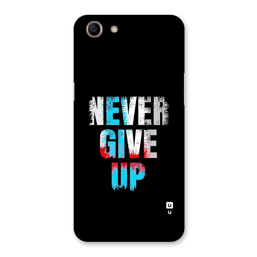 The Determined Back Case for Oppo A83 (2018)