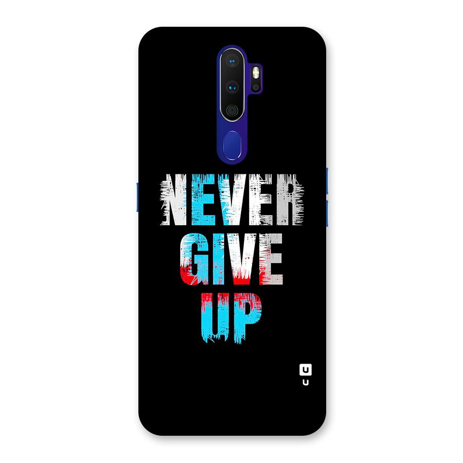 The Determined Back Case for Oppo A9 (2020)