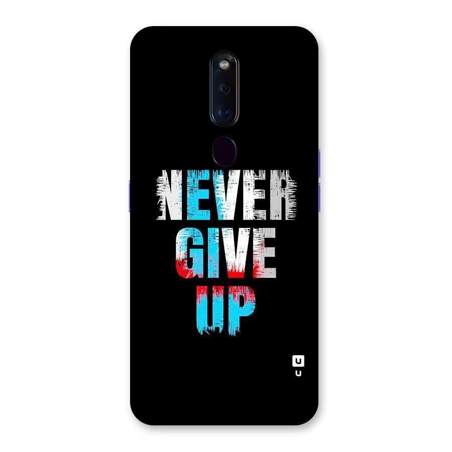 The Determined Back Case for Oppo F11 Pro