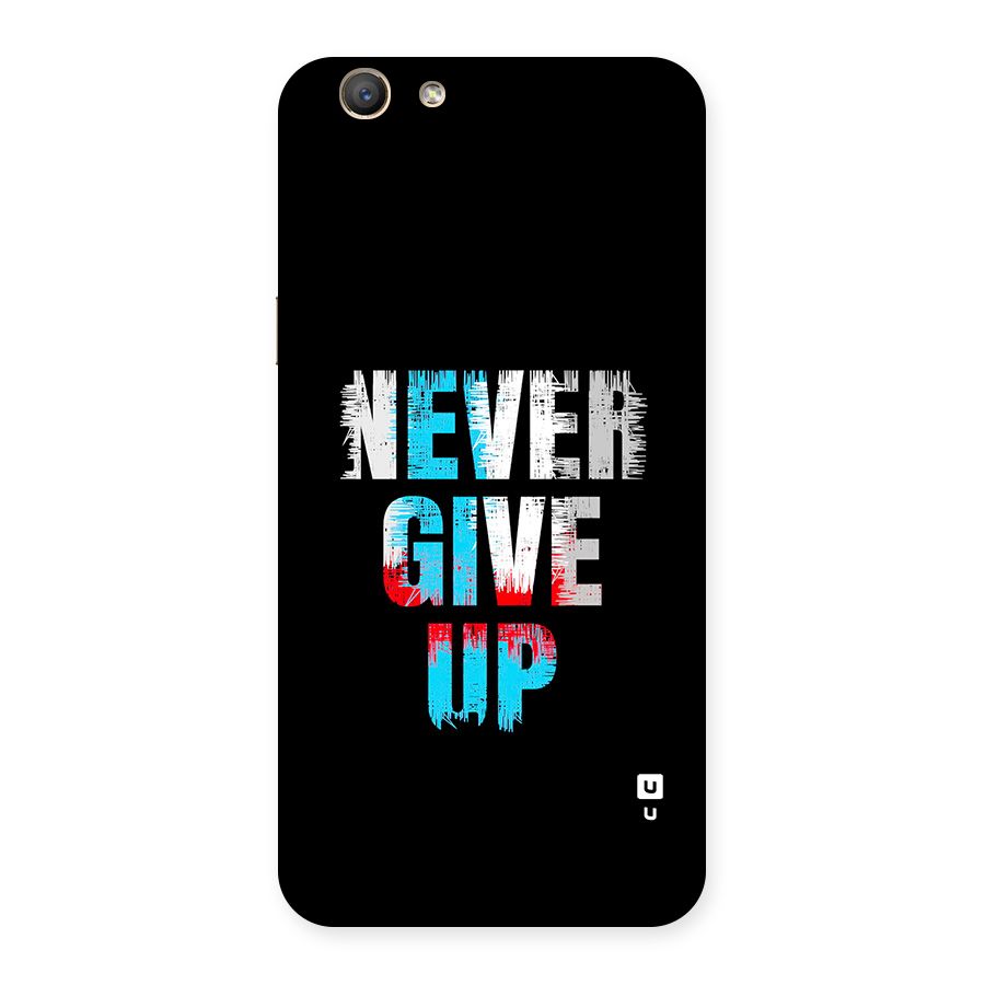 The Determined Back Case for Oppo F1s