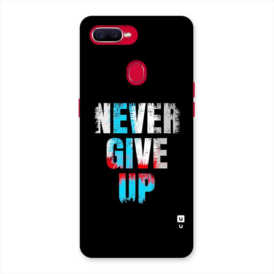 The Determined Back Case for Oppo F9 Pro