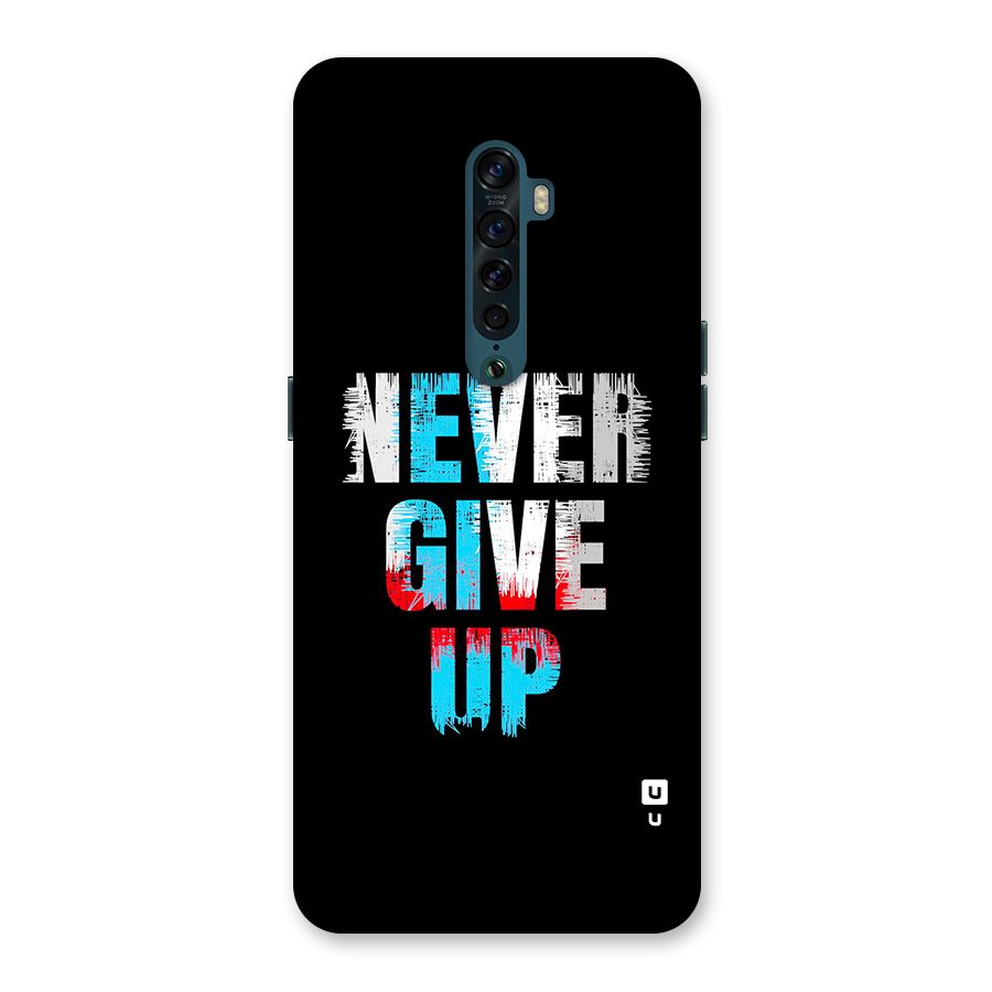 The Determined Back Case for Oppo Reno2
