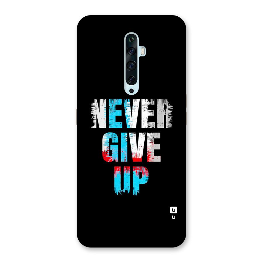 The Determined Back Case for Oppo Reno2 Z