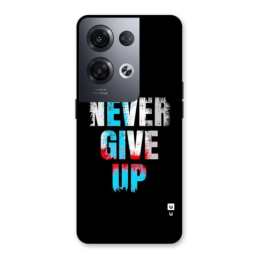 The Determined Back Case for Oppo Reno8 Pro 5G