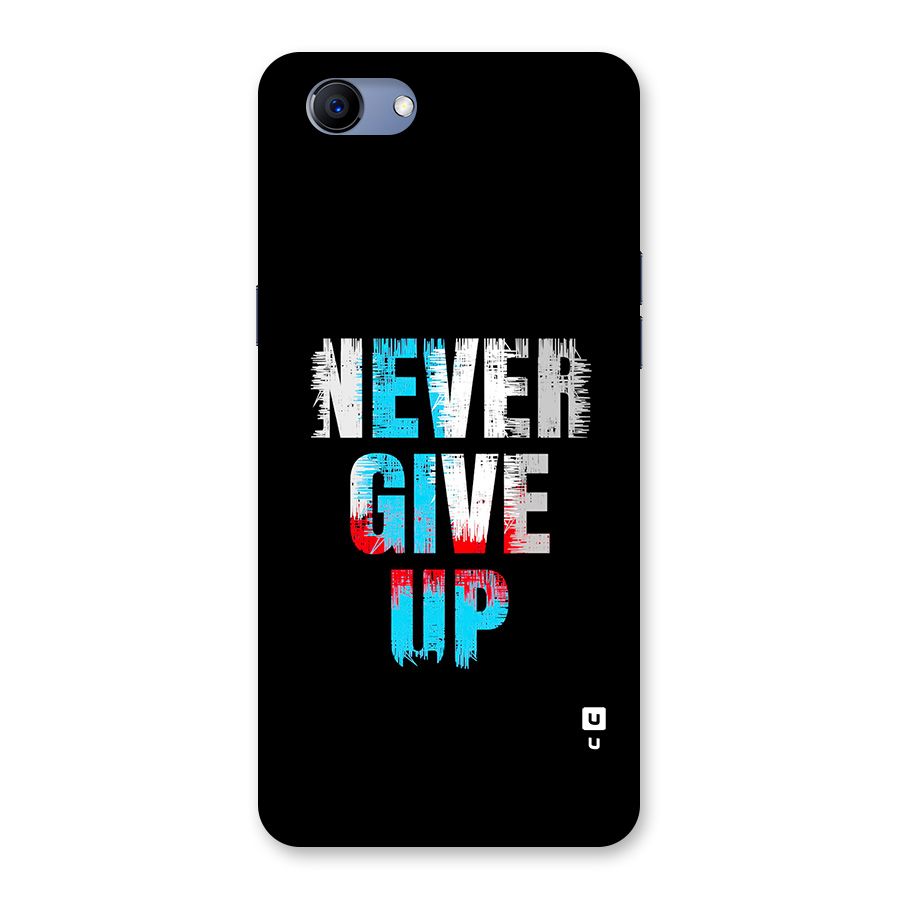 The Determined Back Case for Realme 1