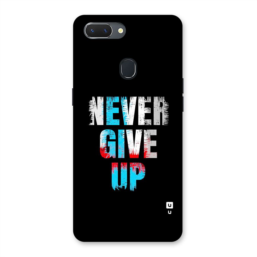 The Determined Back Case for Realme 2