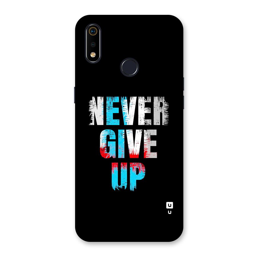 The Determined Back Case for Realme 3i