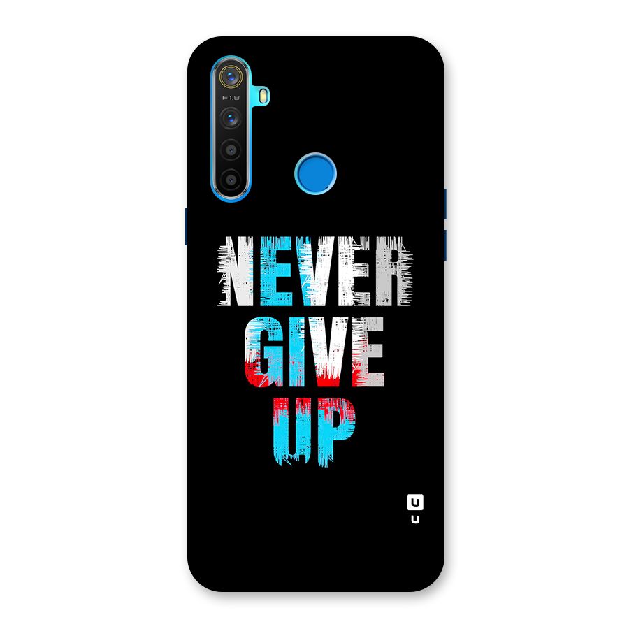 The Determined Back Case for Realme 5s