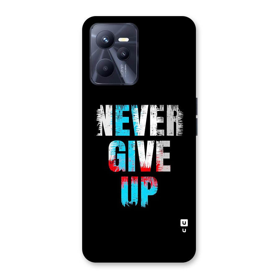The Determined Back Case for Realme C35