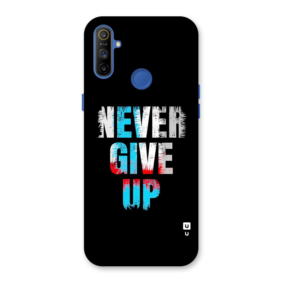The Determined Back Case for Realme Narzo 10A