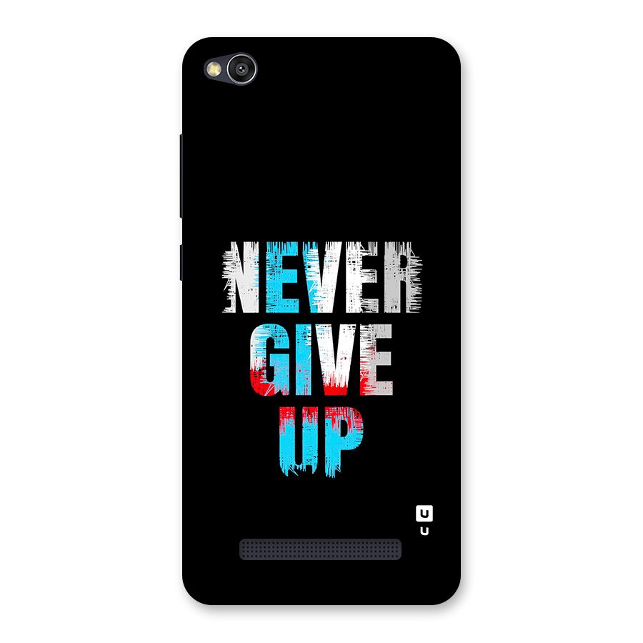 The Determined Back Case for Redmi 4A