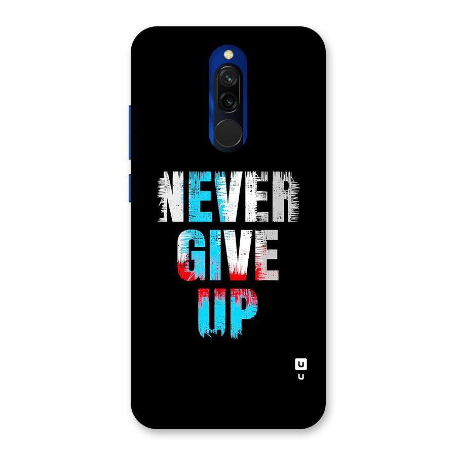 The Determined Back Case for Redmi 8