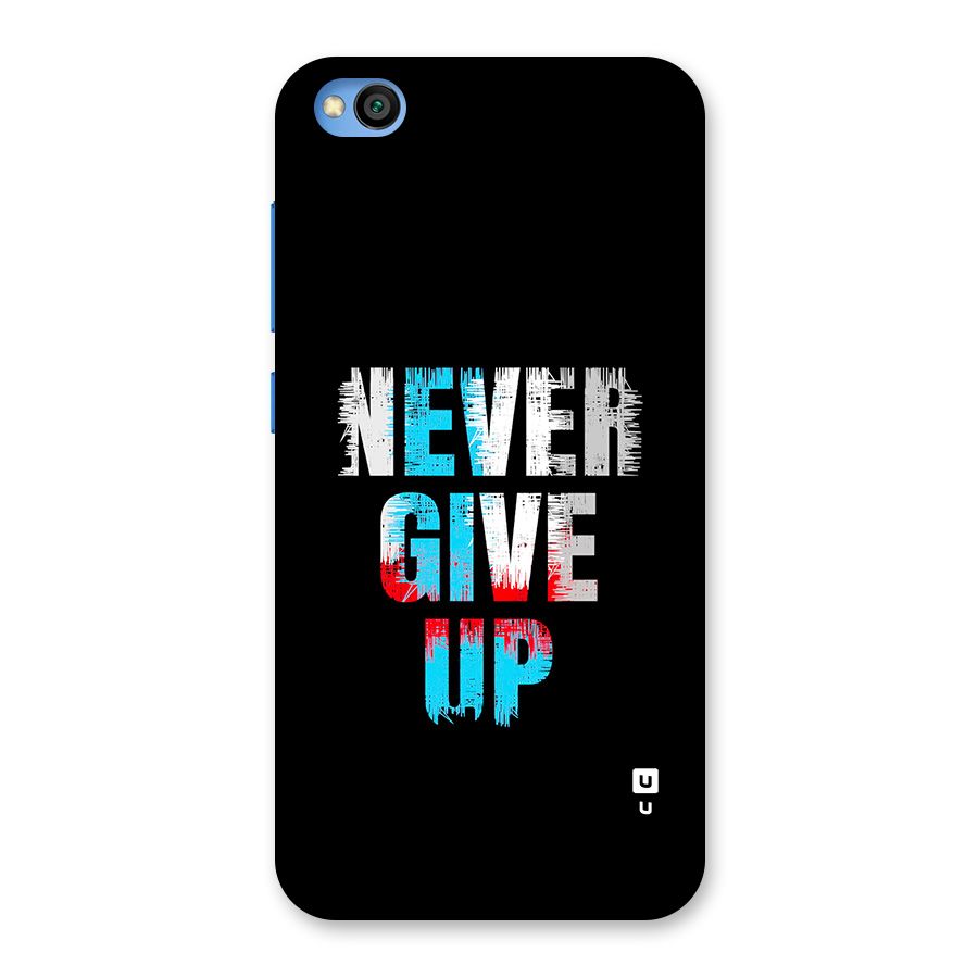 The Determined Back Case for Redmi Go
