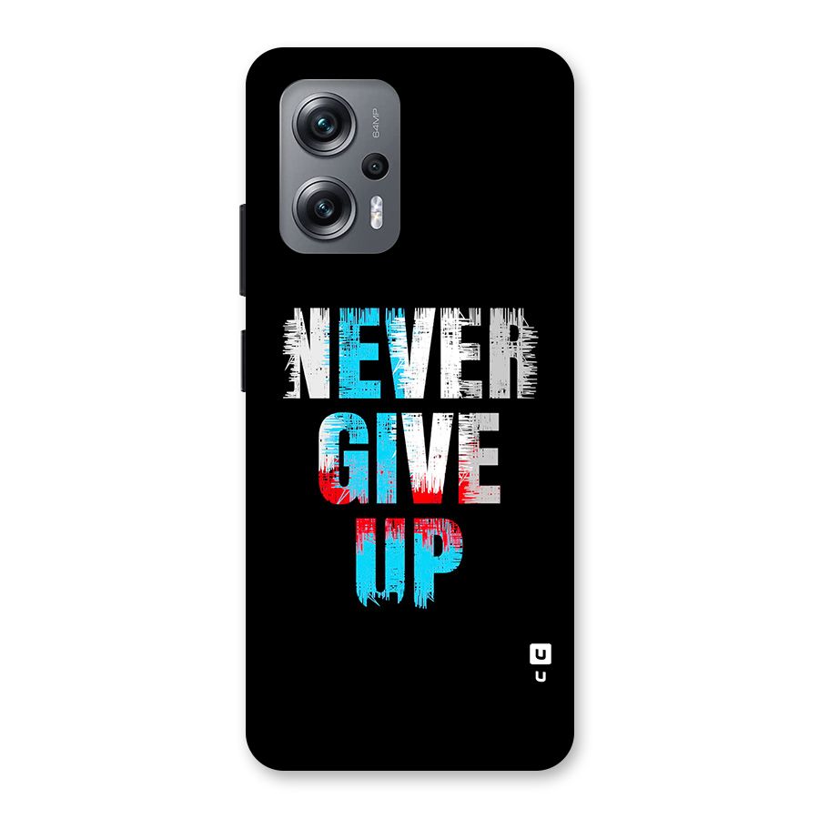 The Determined Back Case for Redmi K50i
