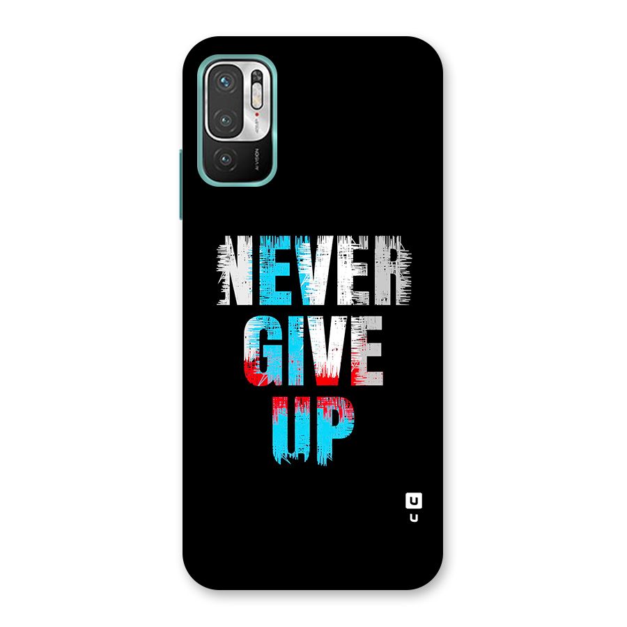 The Determined Back Case for Redmi Note 10T 5G