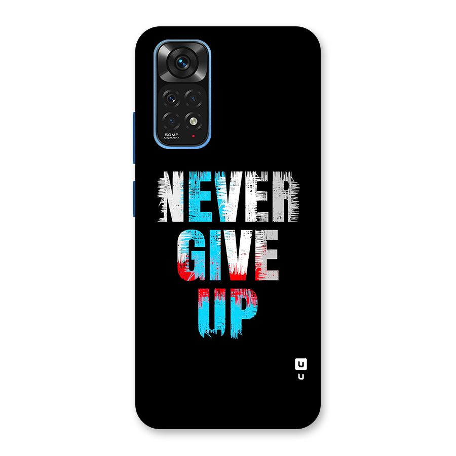The Determined Back Case for Redmi Note 11S