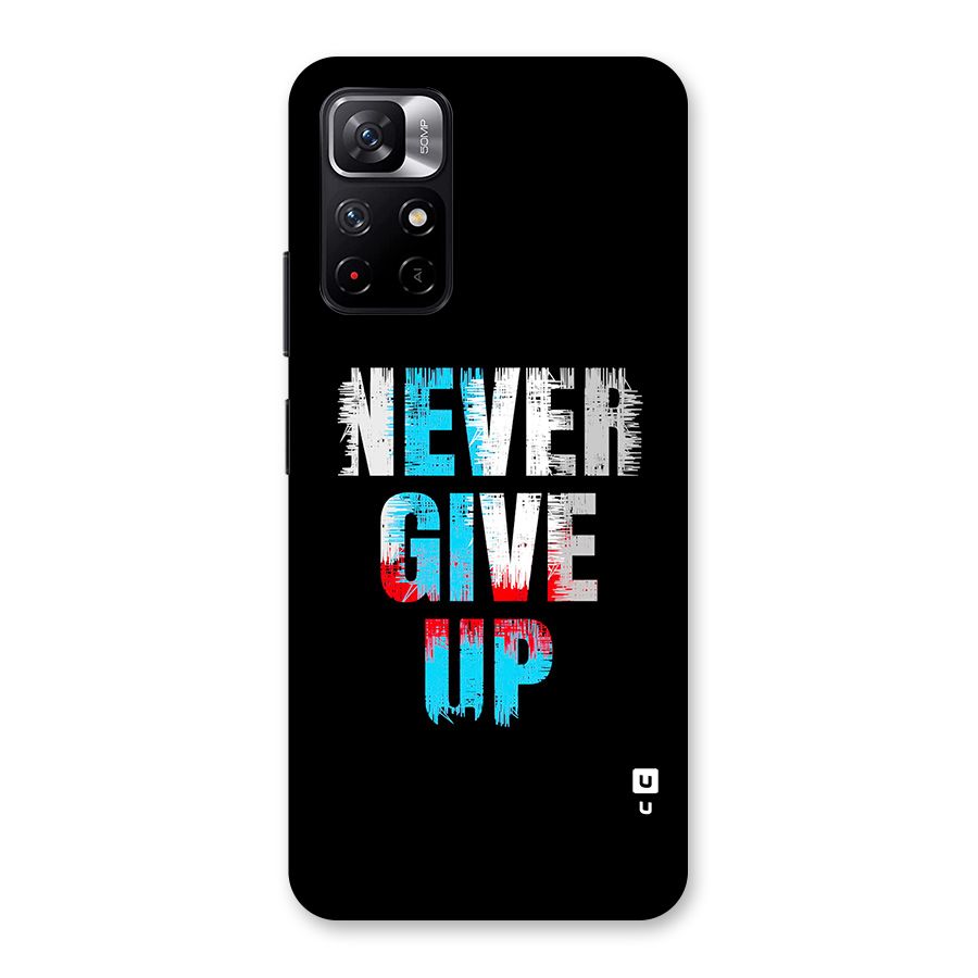 The Determined Back Case for Redmi Note 11T 5G