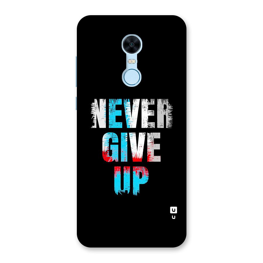 The Determined Back Case for Redmi Note 5