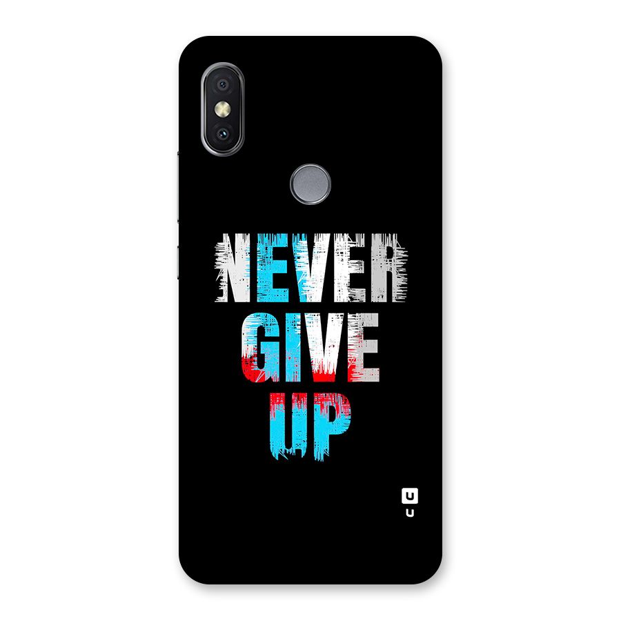 The Determined Back Case for Redmi Y2