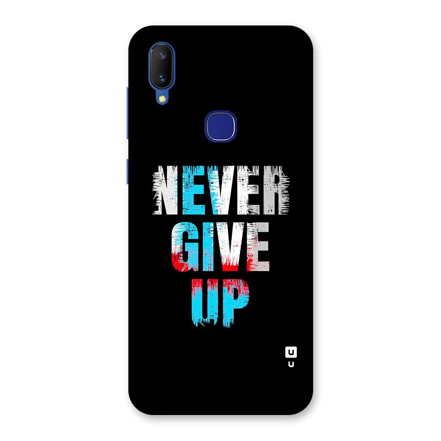 The Determined Back Case for Vivo V11