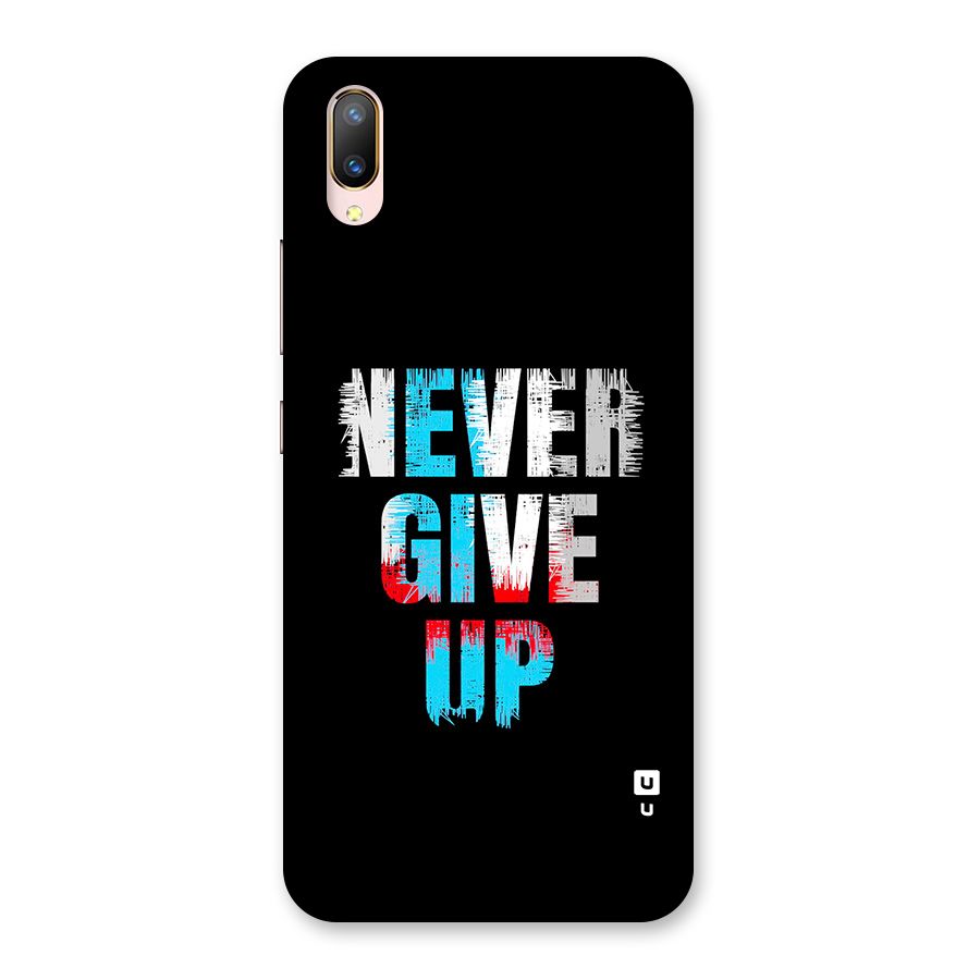 The Determined Back Case for Vivo V11 Pro