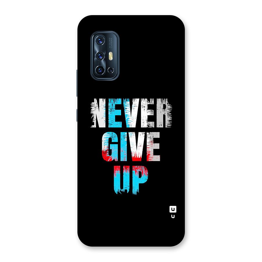 The Determined Back Case for Vivo V17