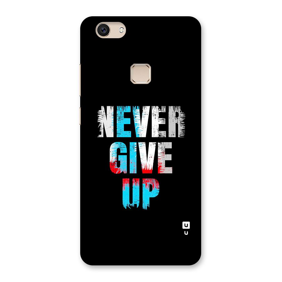 The Determined Back Case for Vivo V7