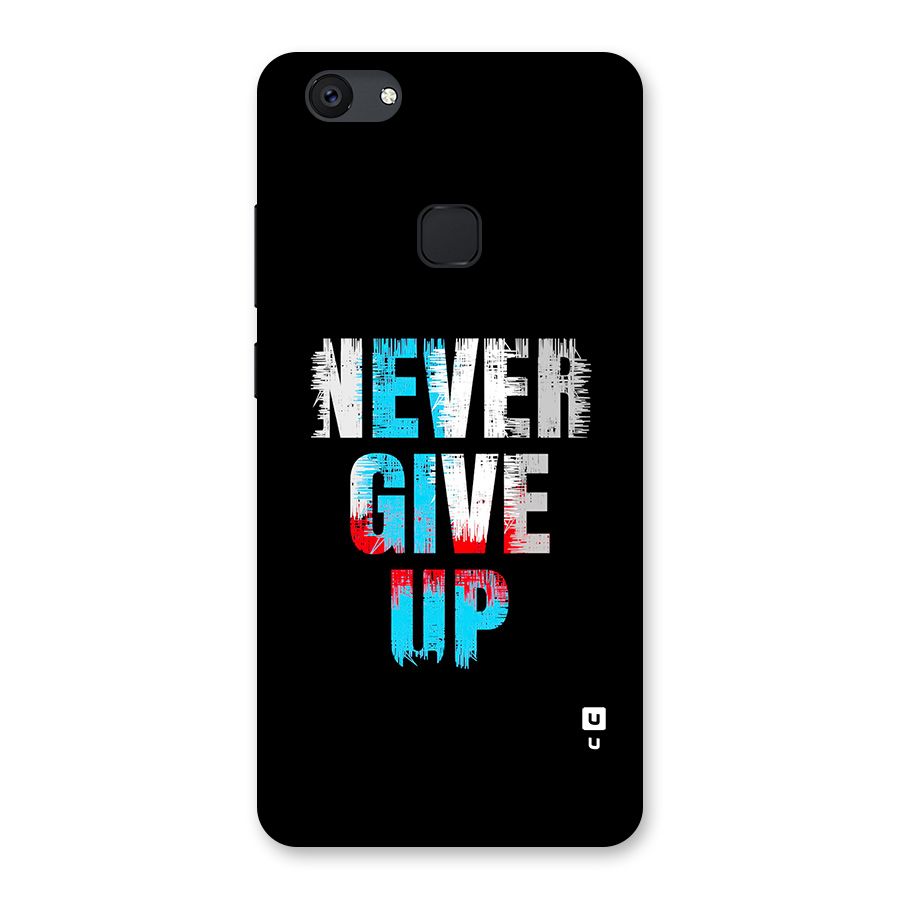 The Determined Back Case for Vivo V7 Plus