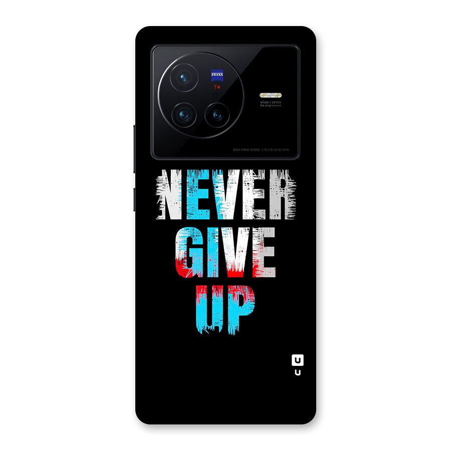 The Determined Back Case for Vivo X80