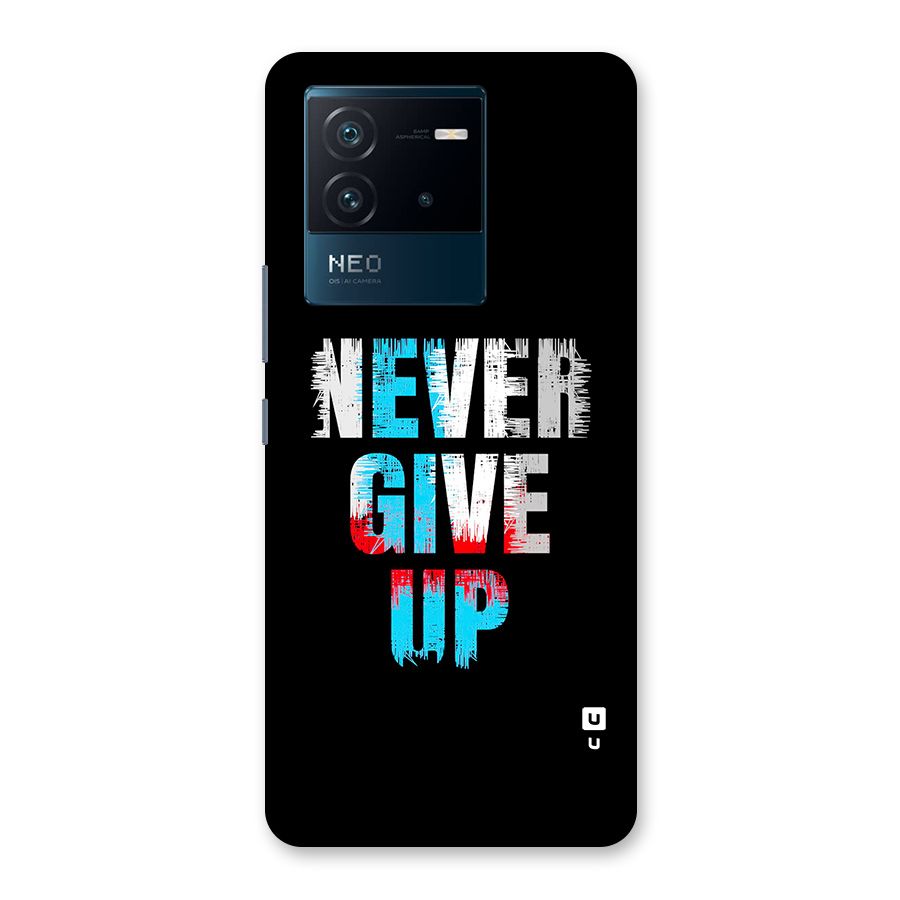 The Determined Back Case for Vivo iQOO Neo 6 5G