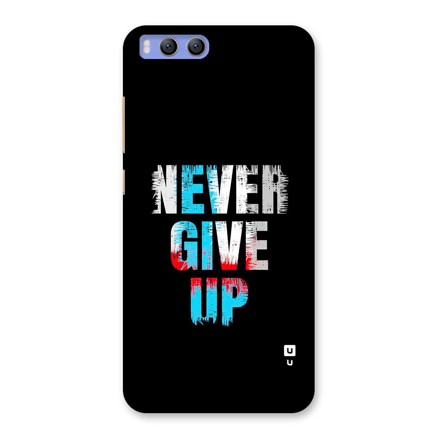The Determined Back Case for Xiaomi Mi 6