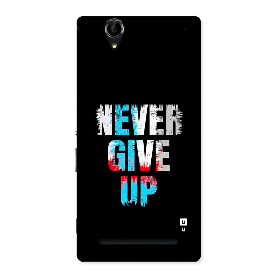 The Determined Back Case for Xperia T2