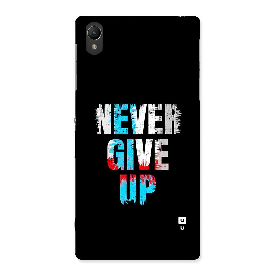 The Determined Back Case for Xperia Z1