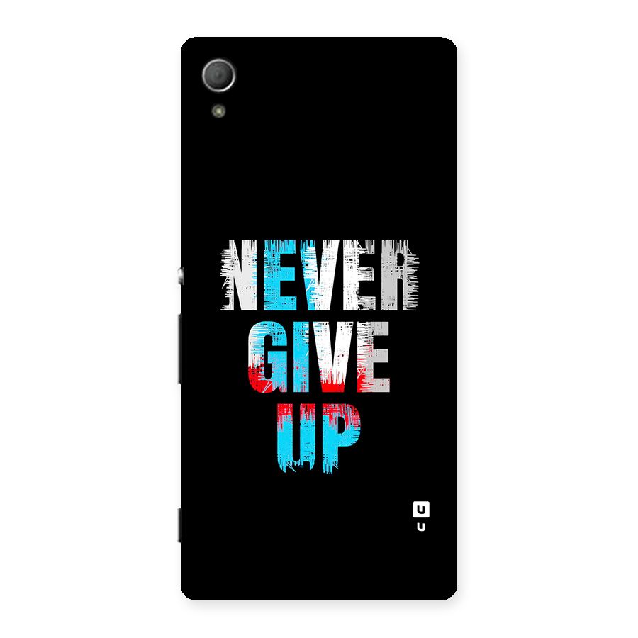 The Determined Back Case for Xperia Z4