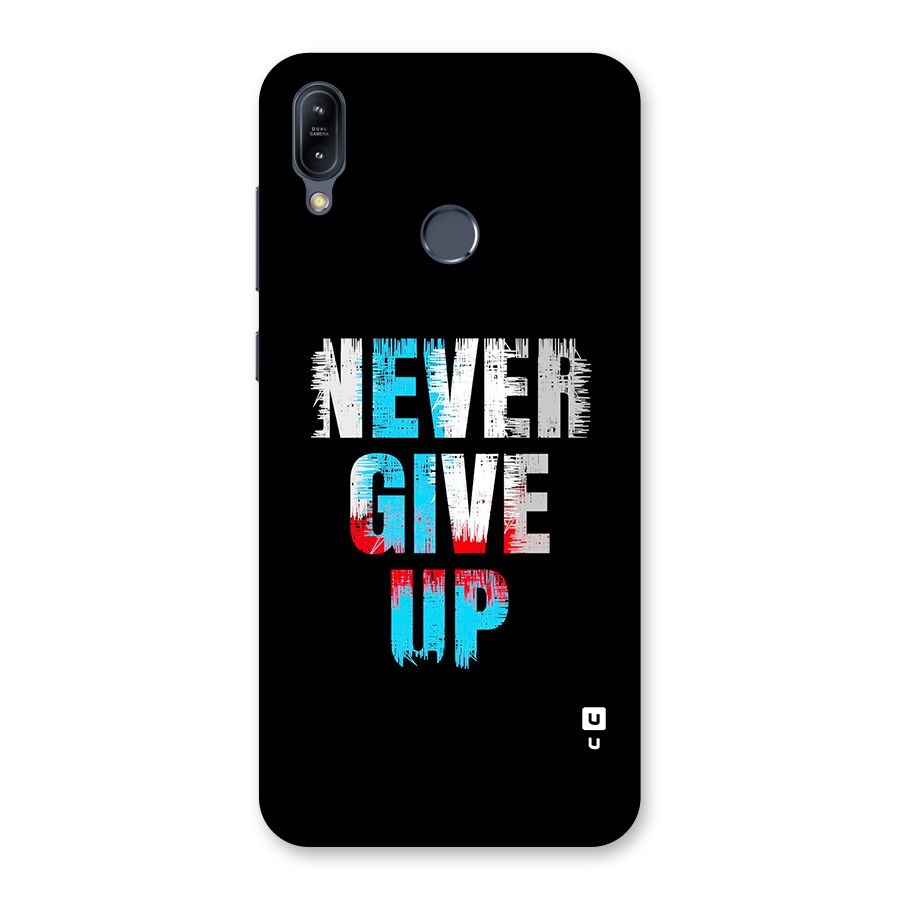 The Determined Back Case for Zenfone Max M2