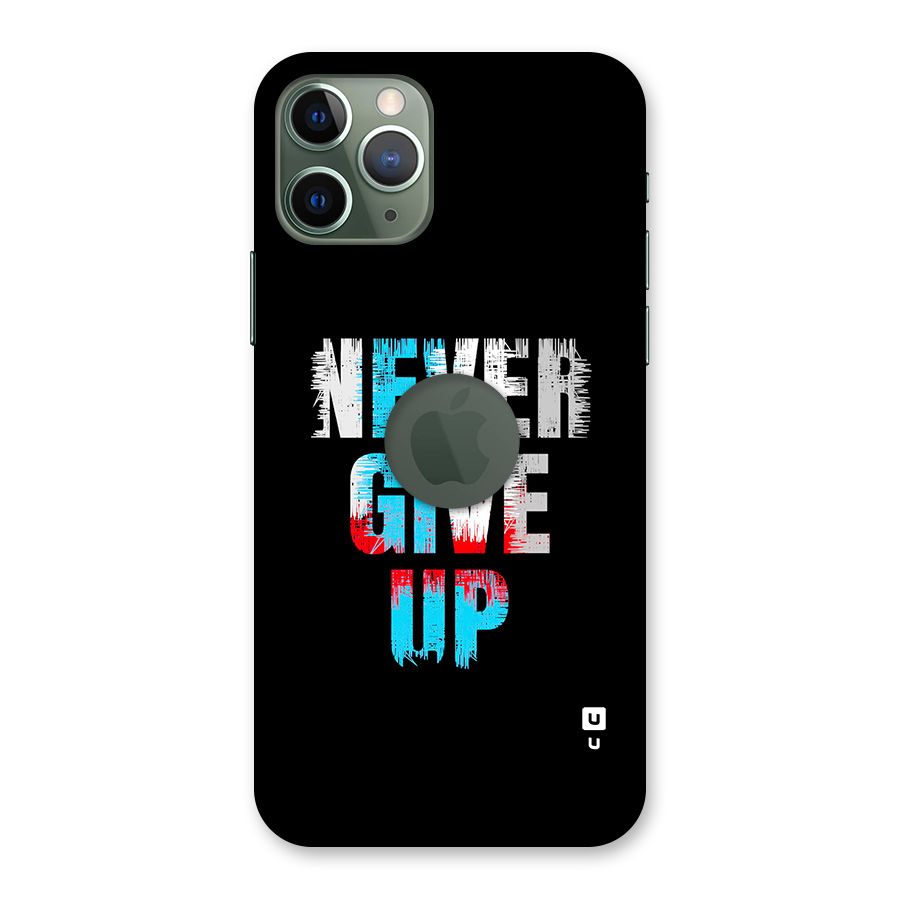The Determined Back Case for iPhone 11 Pro Logo Cut