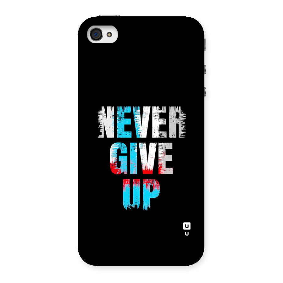The Determined Back Case for iPhone 4 4s