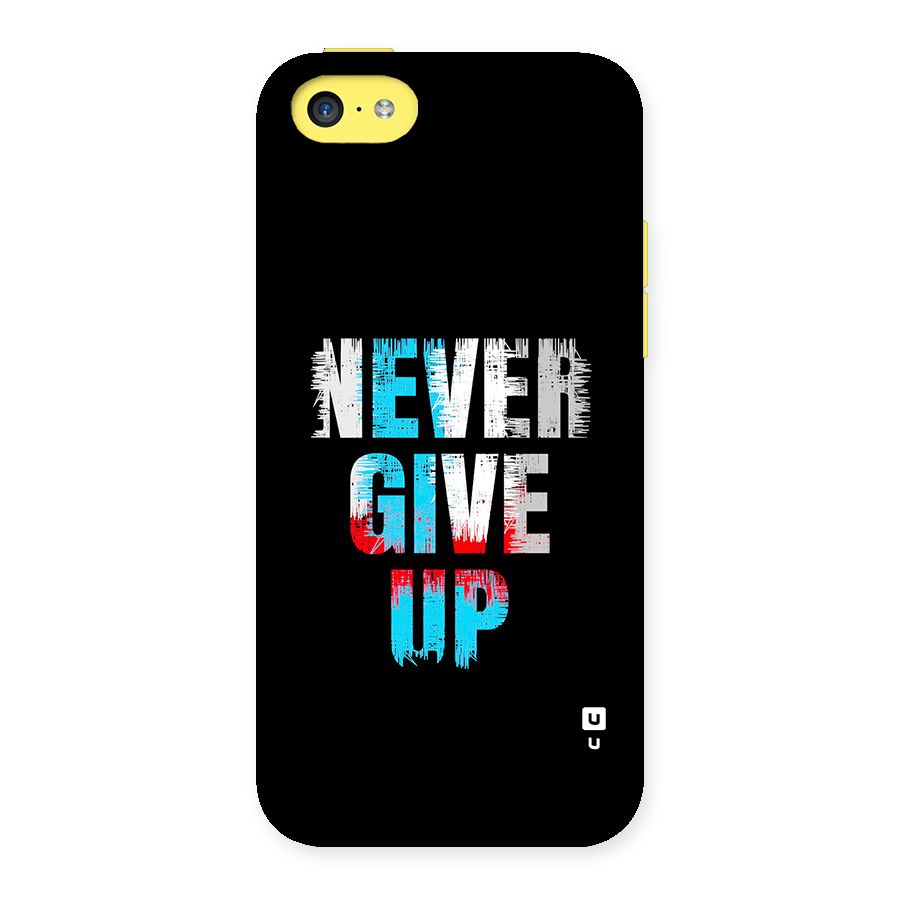 The Determined Back Case for iPhone 5C