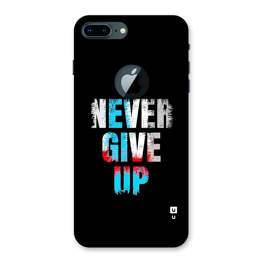 The Determined Back Case for iPhone 7 Plus Logo Cut