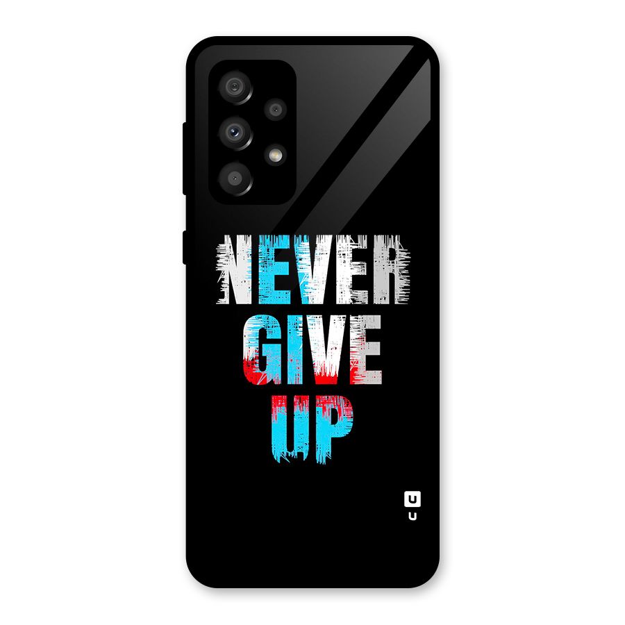 The Determined Glass Back Case for Galaxy A32